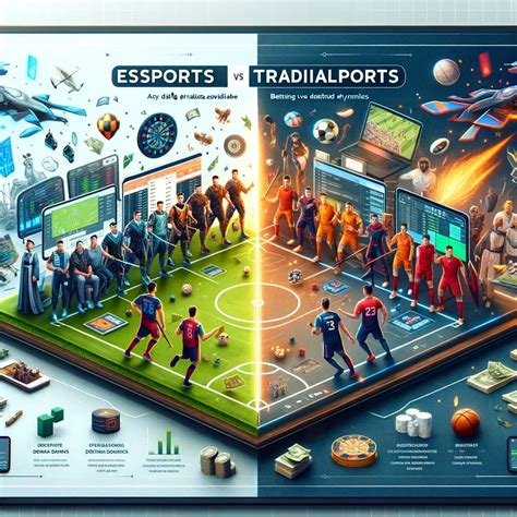 Comparing people who bet on esports and traditional sports on.